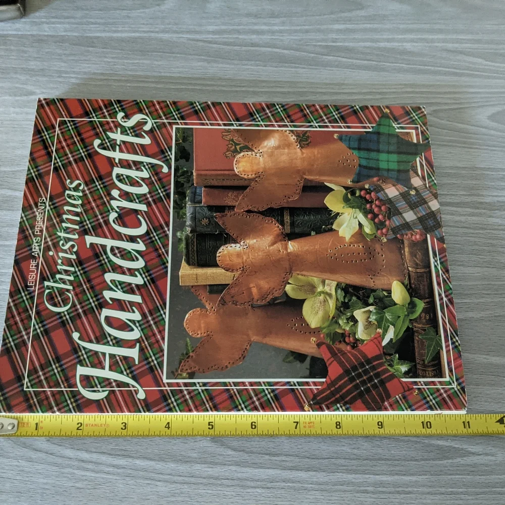 Christmas Handcrafts Paperback Book